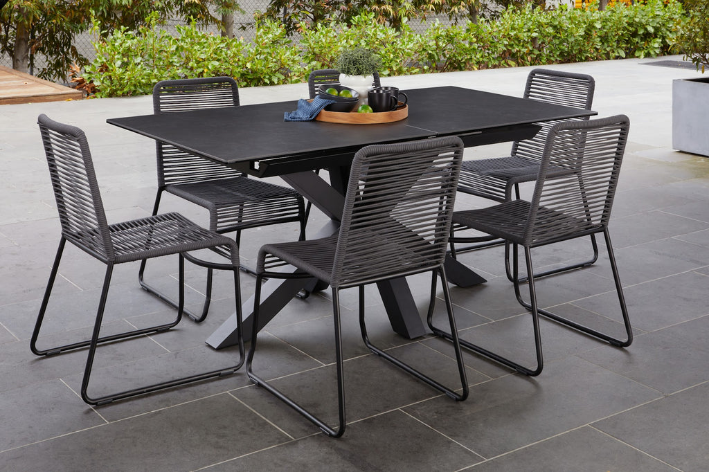 Venetti Extension Dining Table Blizzard Ceramic - image 10