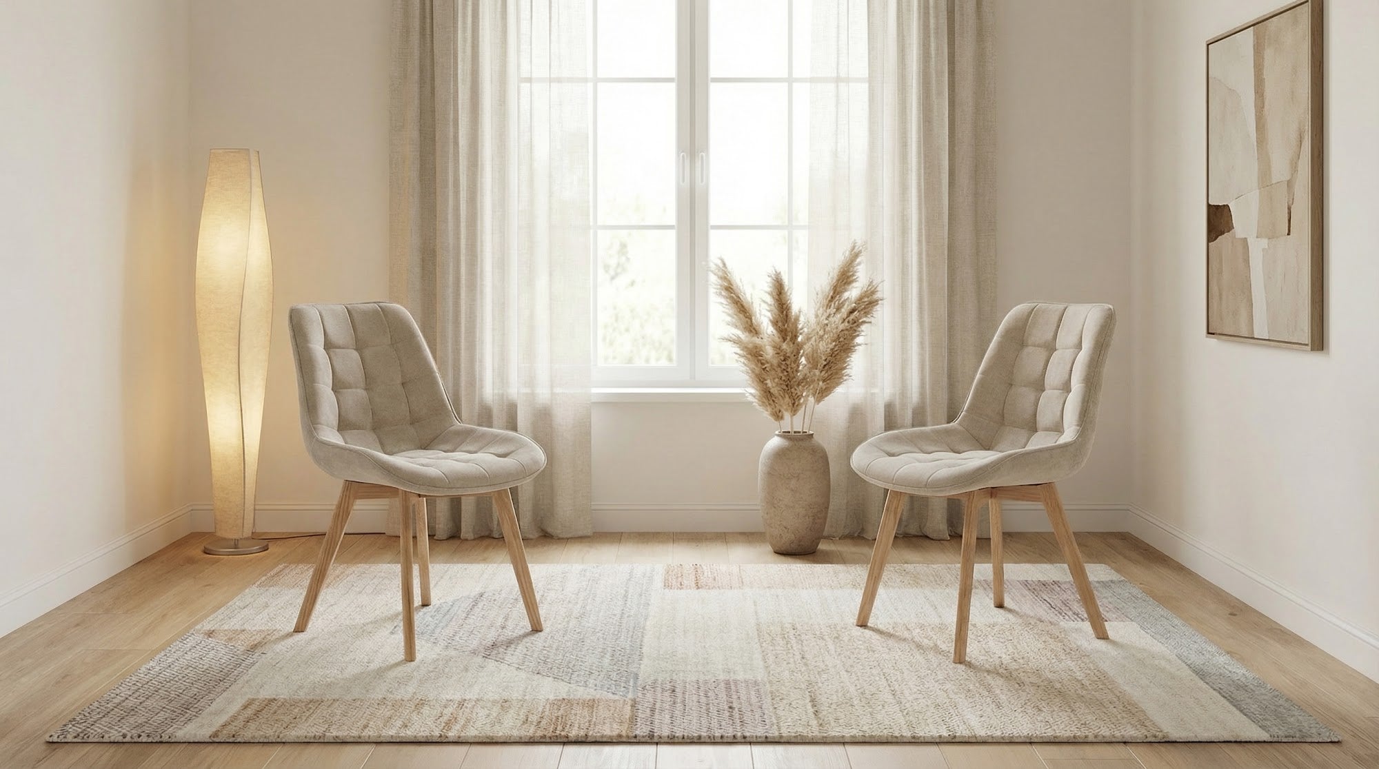 Forest Dining Chair Taupe / Natural (Set of 2) - image 8