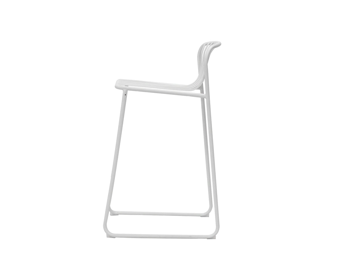 Swiss Bar Chair White (Set of 2) - image 2