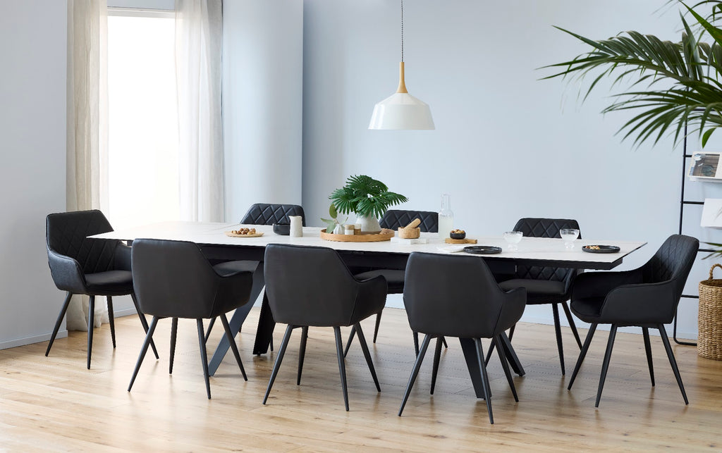 Zeus Dining Chair Black (Set of 2)