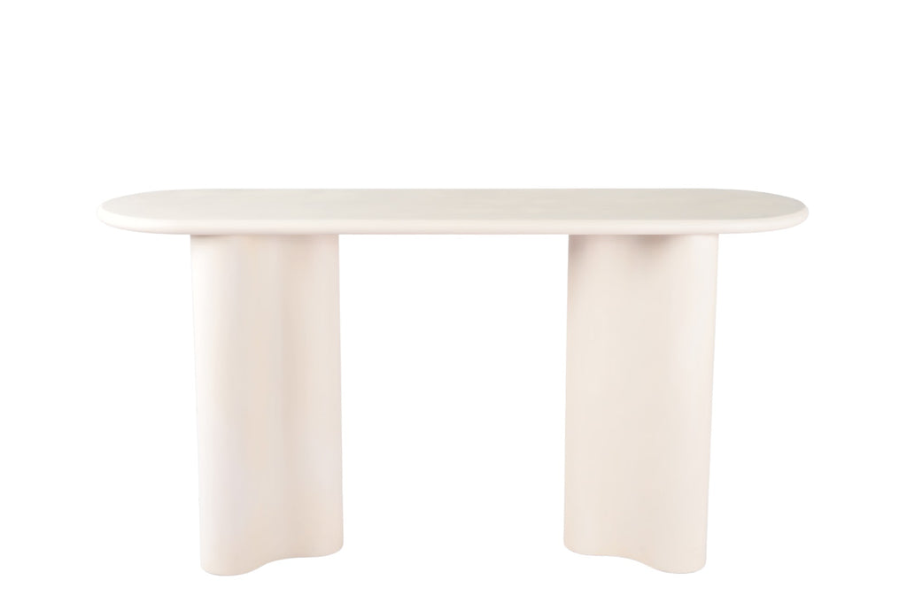 Coastal Console Table Pebble - image 9