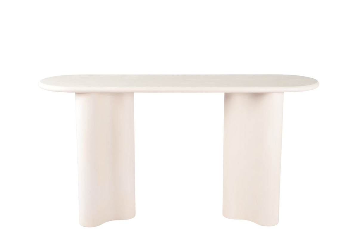 Coastal Console Table Pebble - image 9