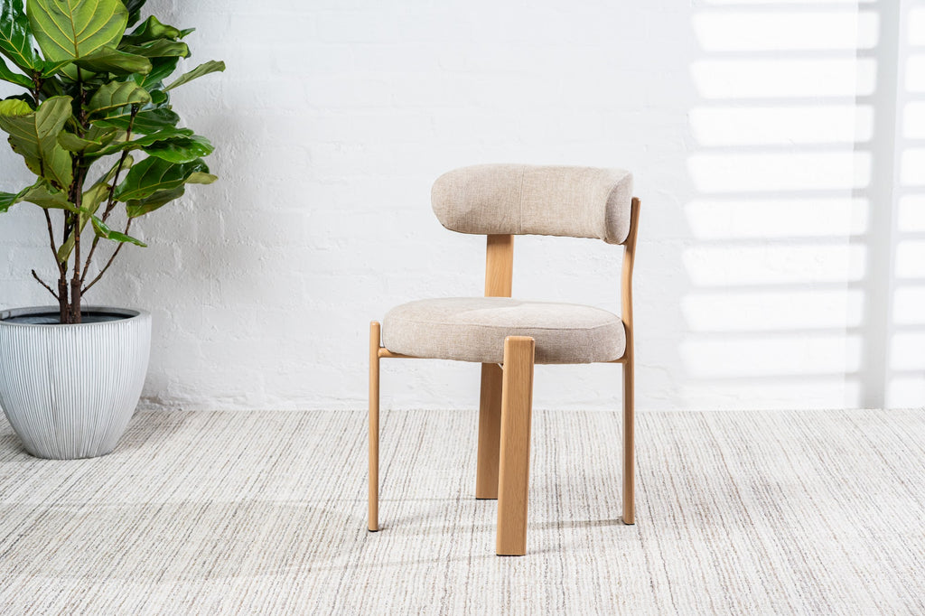 Carmo Dining Chair Beige (Set of 2) - image 6