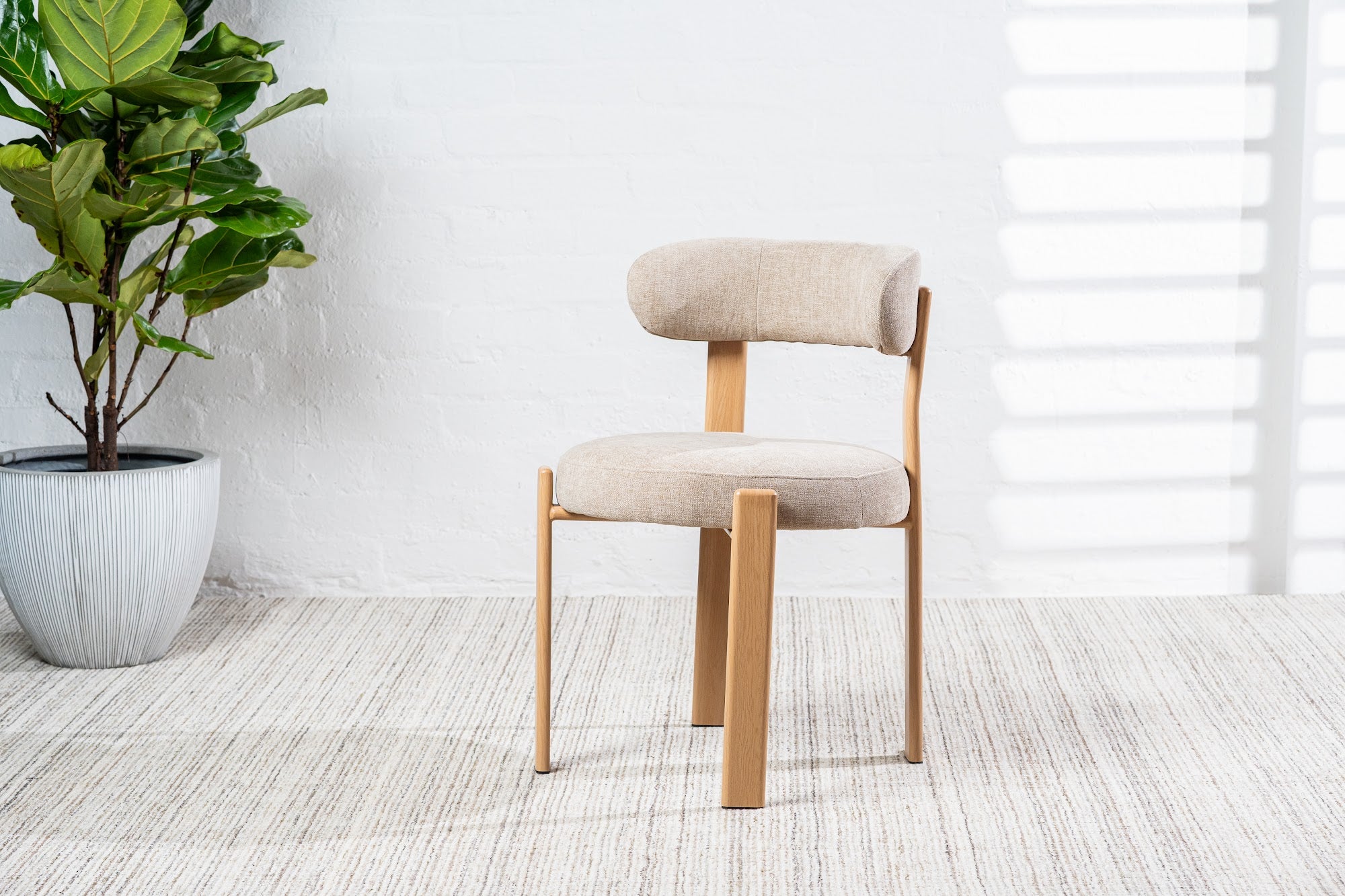 Carmo Dining Chair Beige (Set of 2) - image 6