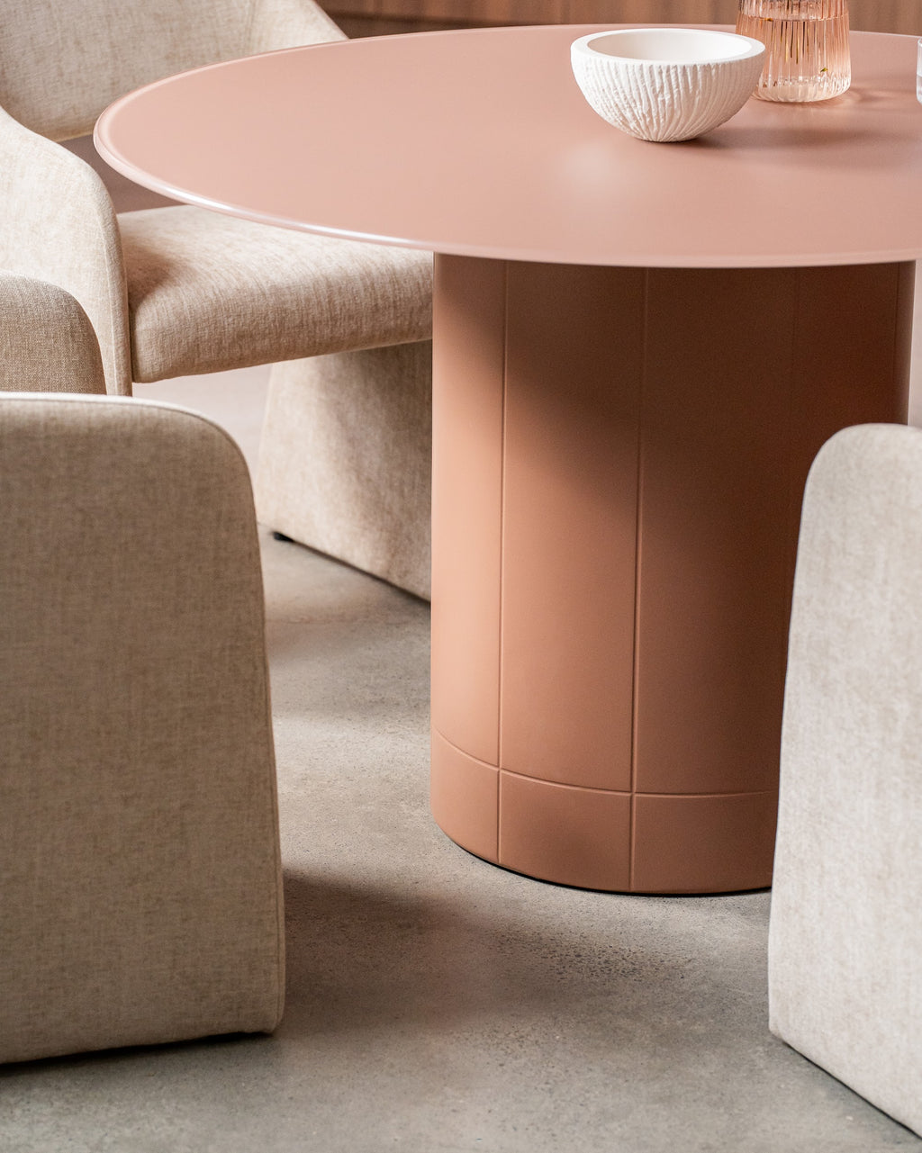 Rimini Dining Table Matte Chestnut - image 12