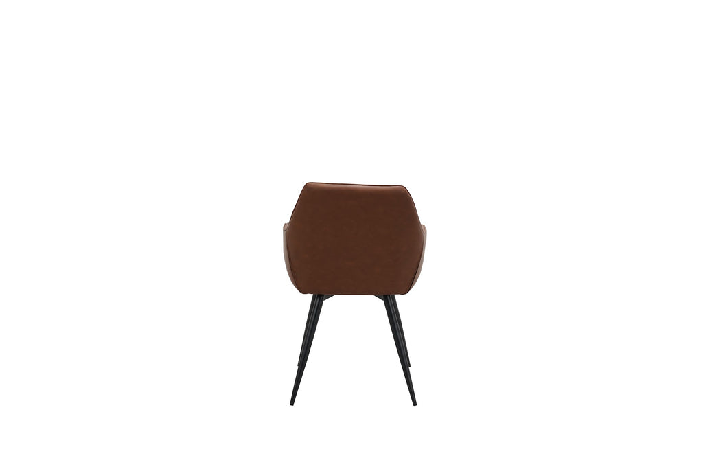 Zeus Dining Chair Cognac (Set of 2) - image 4