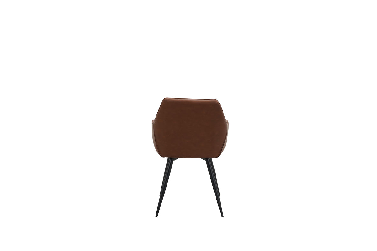 Zeus Dining Chair Cognac (Set of 2) - image 4