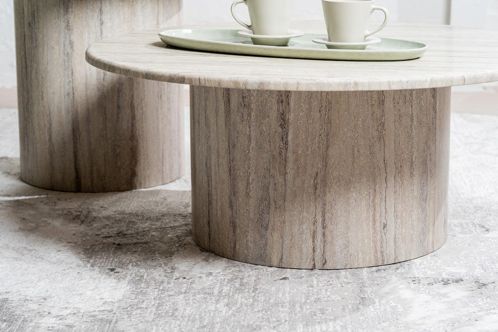 Seoul Side Table Grey Marble - image 19