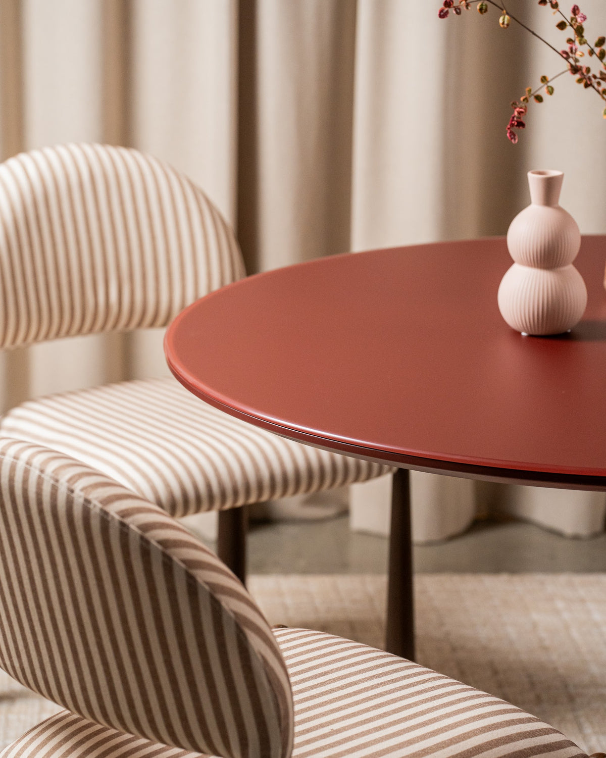 Elan Dining Table Matte Plum - image 10