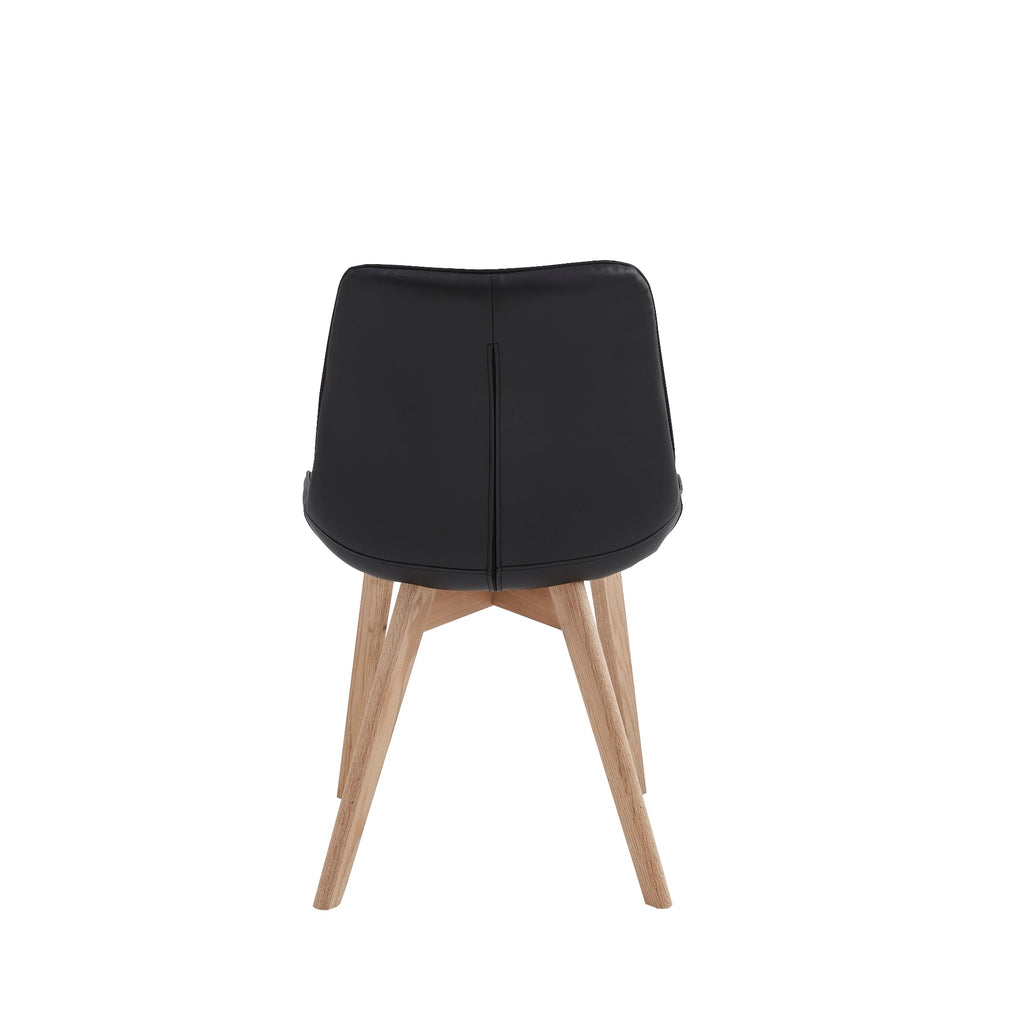 Forest Dining Chair Black / Natural (Set of 2) - image 3