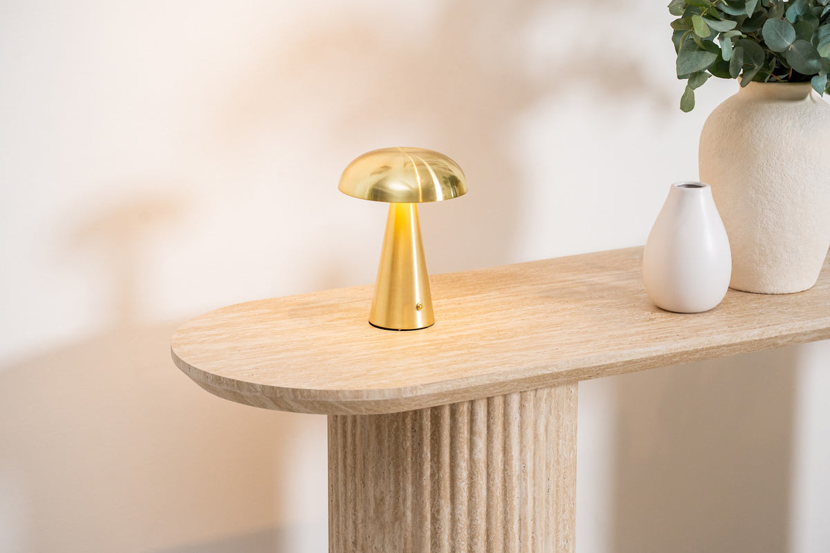 Milos Console Table Limestone - image 7