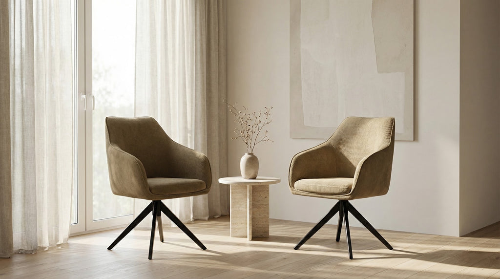 Oscar Rotation Dining Chair Olive (Set of 2) - image 11