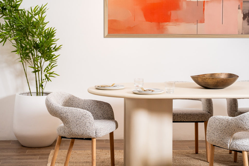 Coastal Dining Table Pebble - image 17