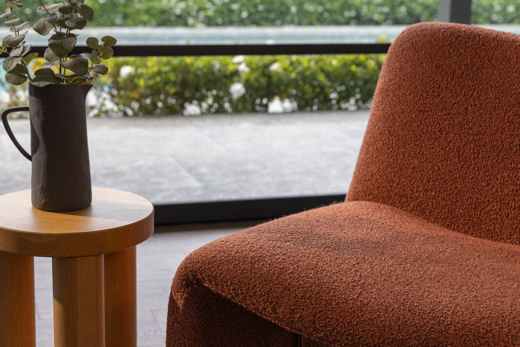 Calais Accent Chair Terracotta - image 3