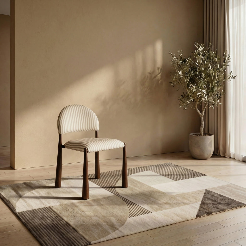 Egypt Dining Chair Beige / Walnut - image 10