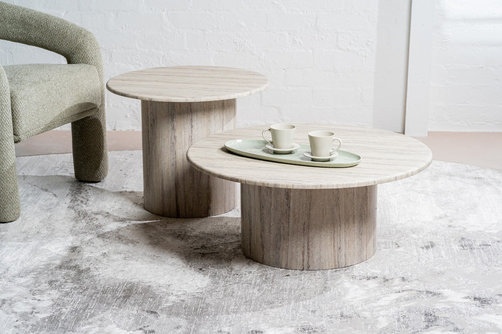 Seoul Side Table Grey Marble - image 14