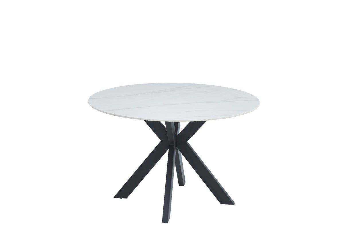 Venice Round Dining Table Snow White - image 10
