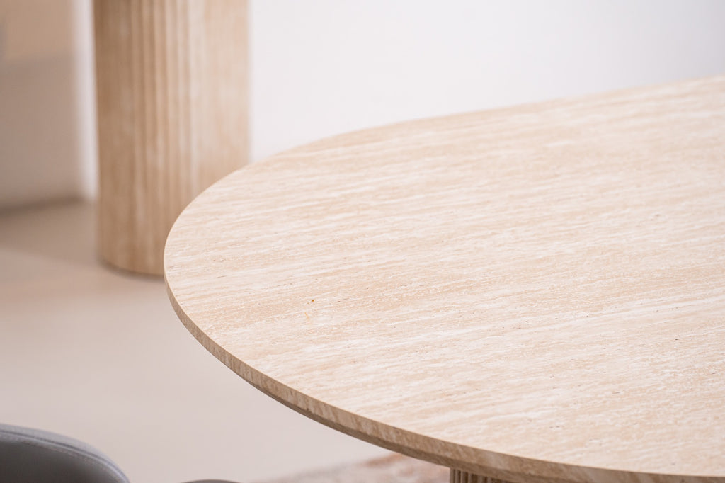 Milos Dining Table Limestone - image 10