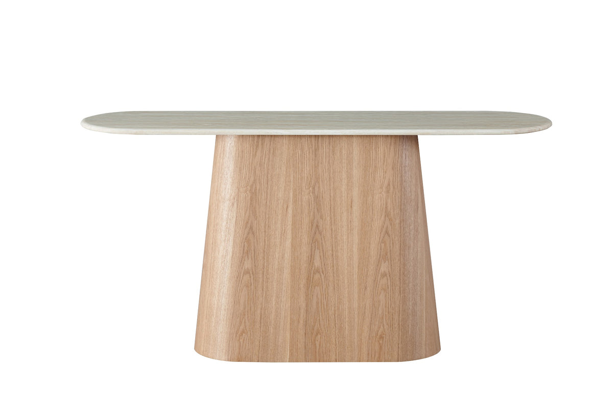 Waverley Console Table White Travertine - image 3