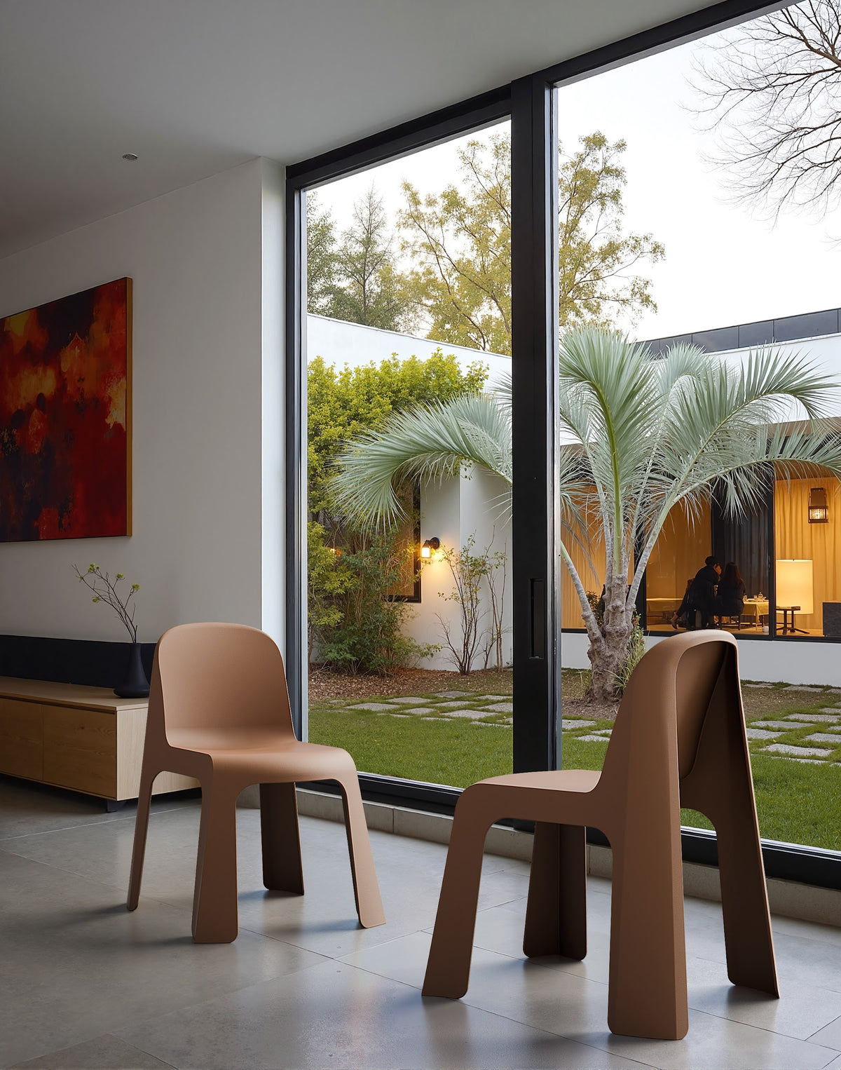 Bondi Dining Chair Mocha Brown - image 6
