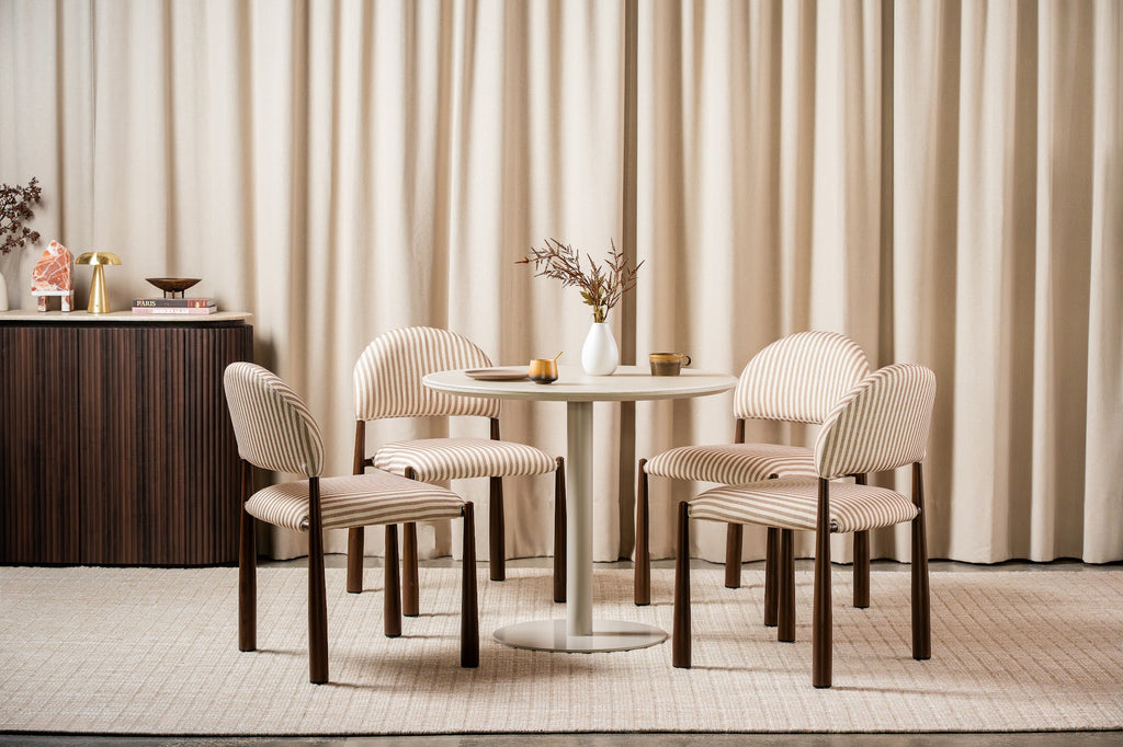 Positano Dining Table Matte Tofu