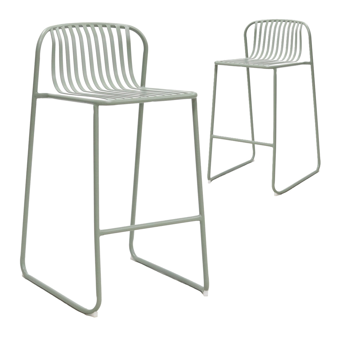 Swiss Bar Chair Thyme Green (Set of 2) - image 9