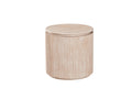 Empire Side Table Travertine