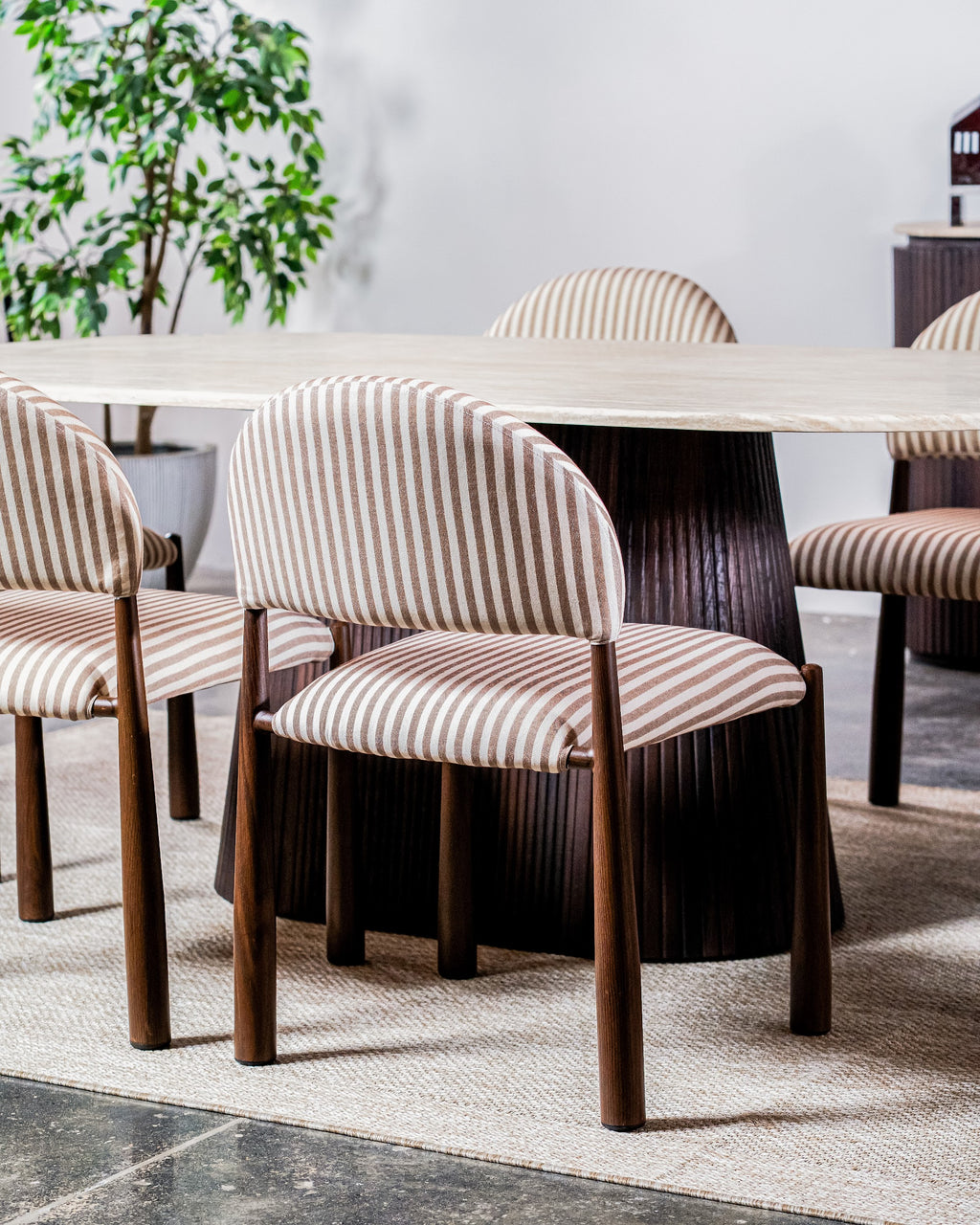 Egypt Dining Chair Beige / Walnut - image 13