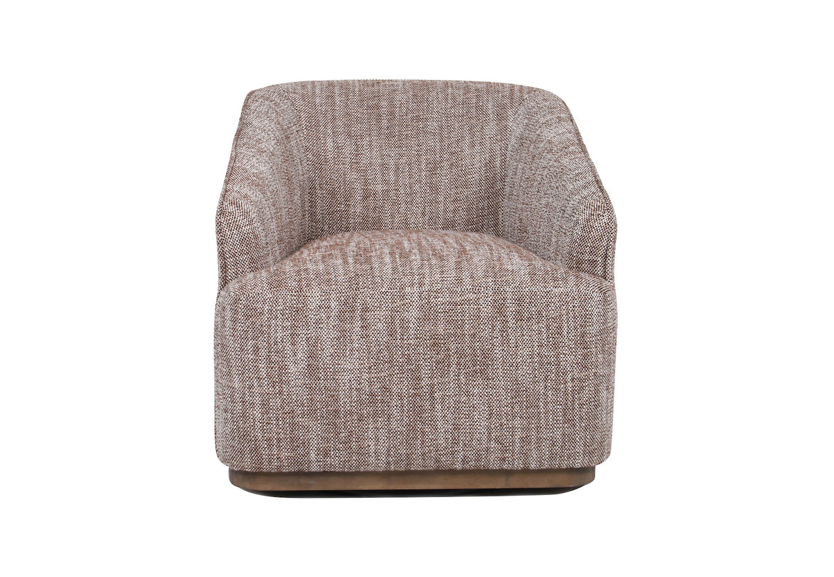 Austin Swivel Occasional Chair Chestnut - image 8