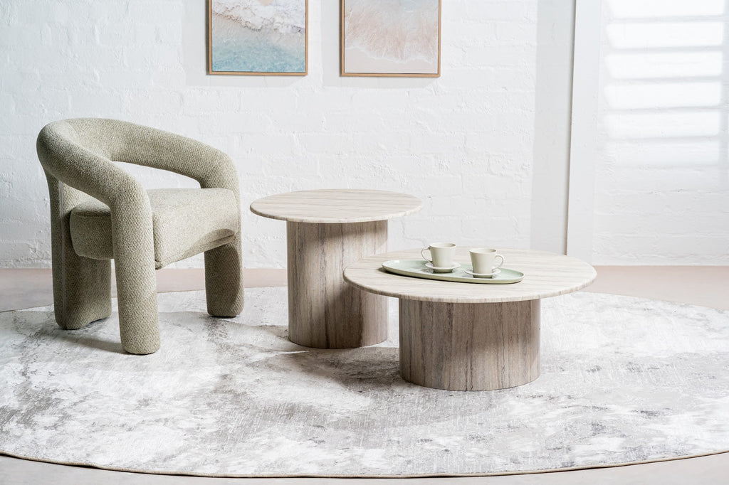 Seoul Side Table Grey Marble - image 13