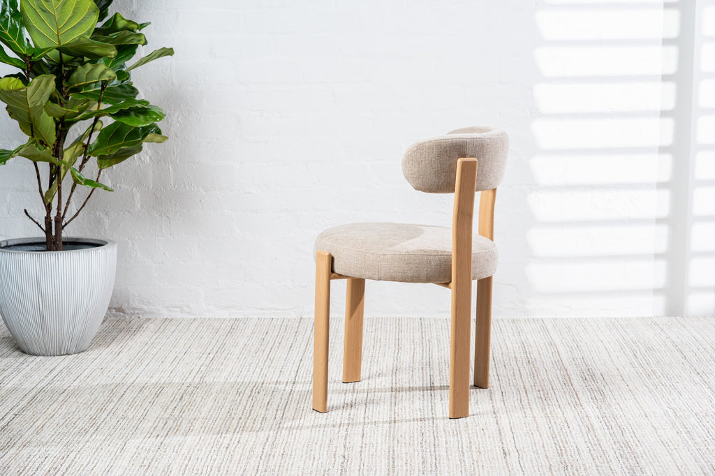 Carmo Dining Chair Beige (Set of 2) - image 4