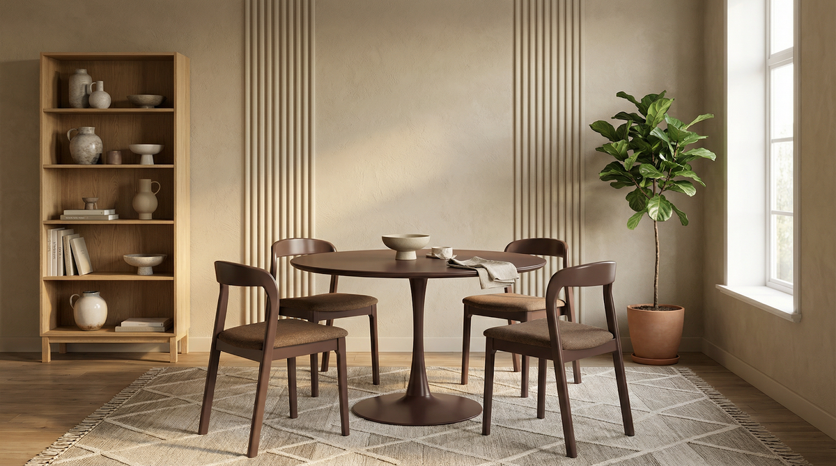 Elan Dining Table Matte Plum - image 14