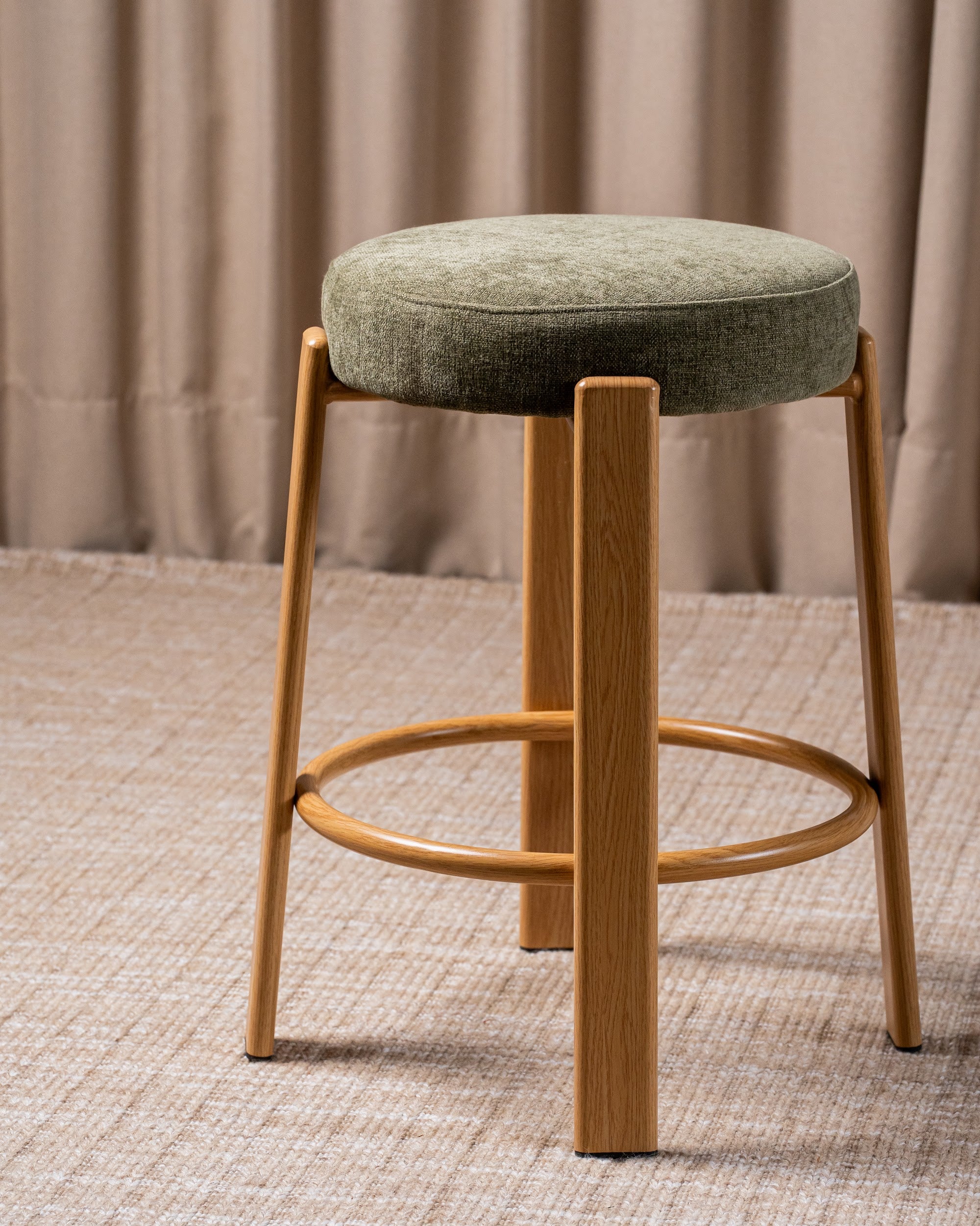 Bergen Bar Stool Forest / Natural (Set of 2) - image 7