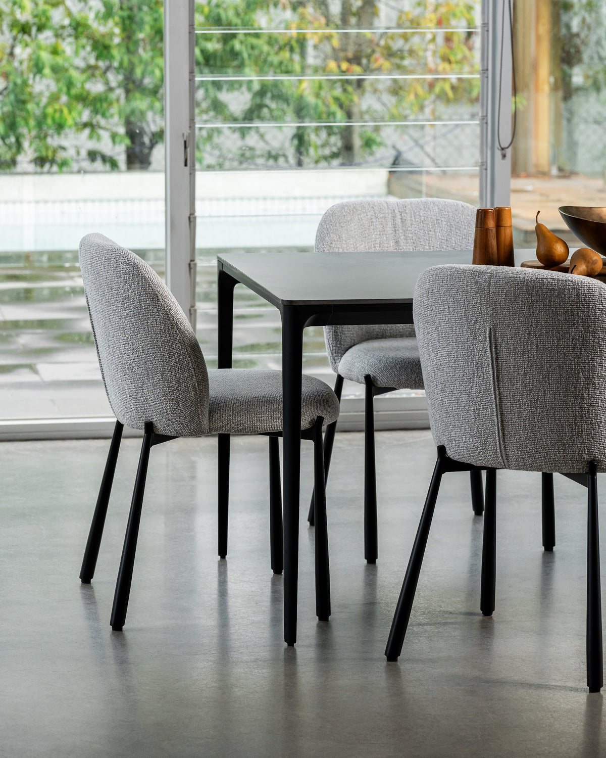 Magnate Dining Table Grey Stone Ceramic - image 23