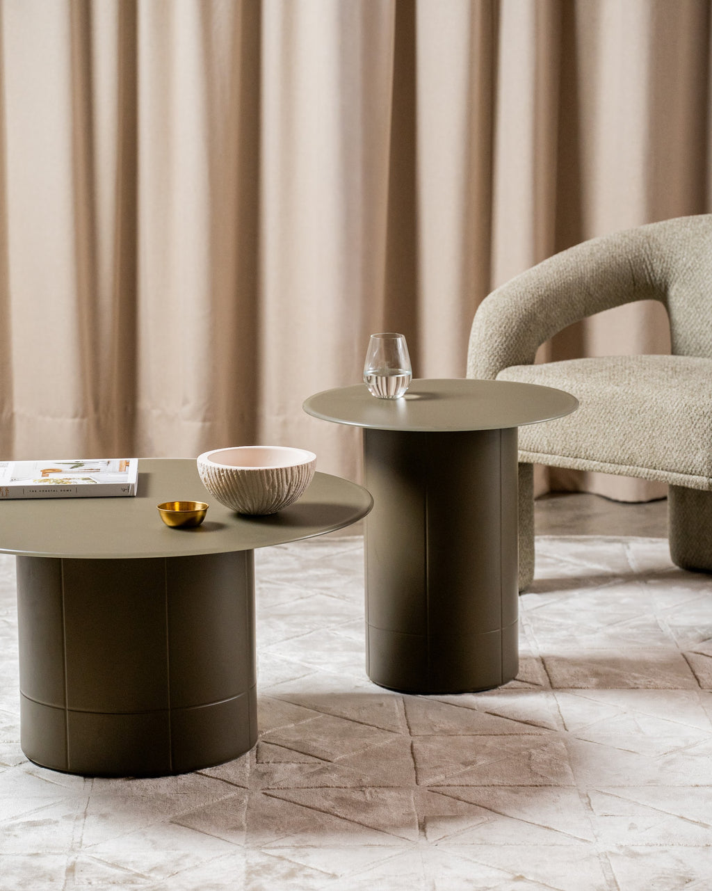 Jaffa Side Table Matte Khaki - image 2