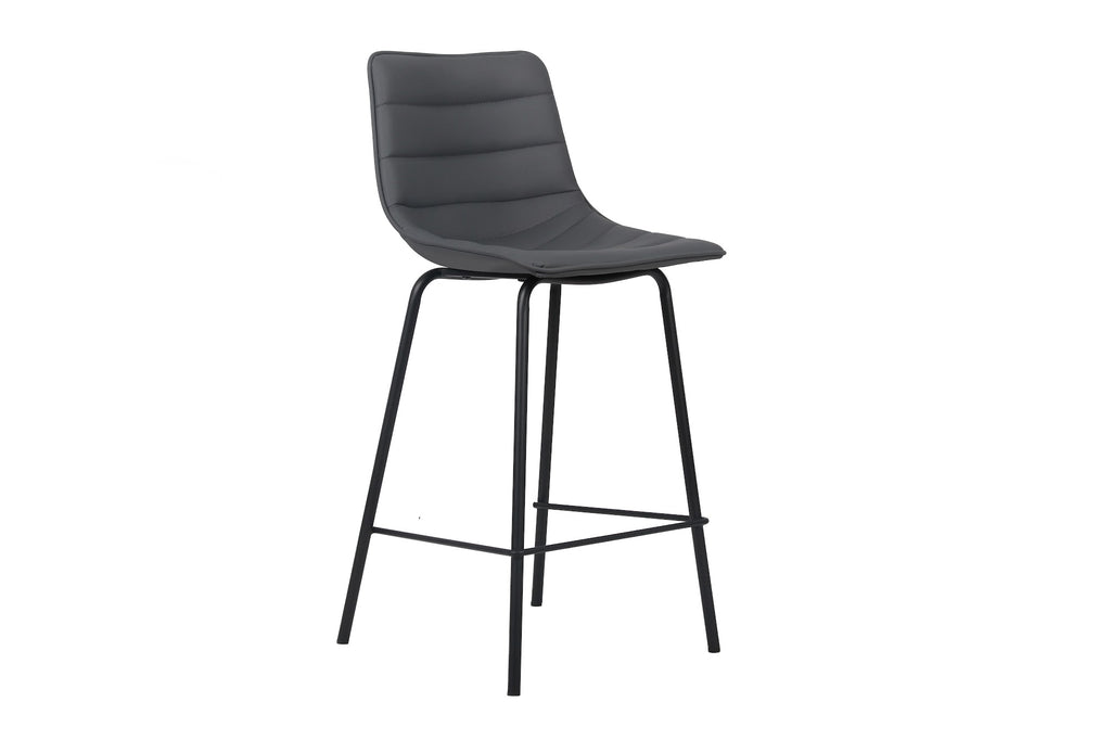 Cali Bar Stool Charcoal (Set of 2) - image 4