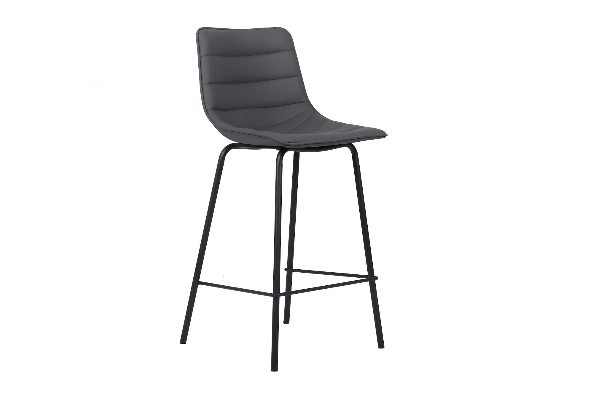 Cali Bar Stool Charcoal (Set of 2) - image 4