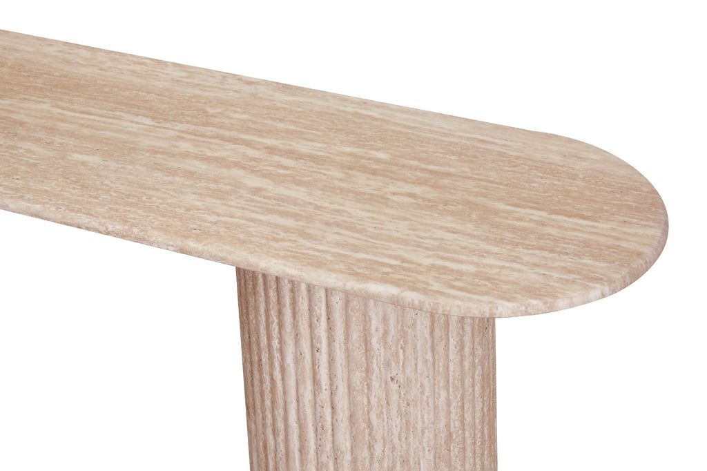 Milos Console Table Limestone - image 12