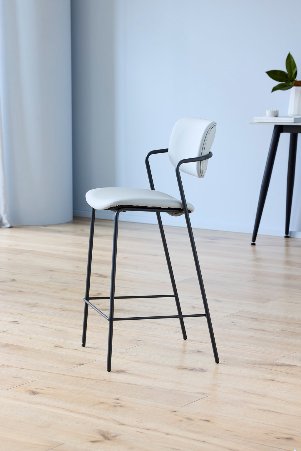 Lucia Bar Stool Ice Grey (Set of 2) - image 9