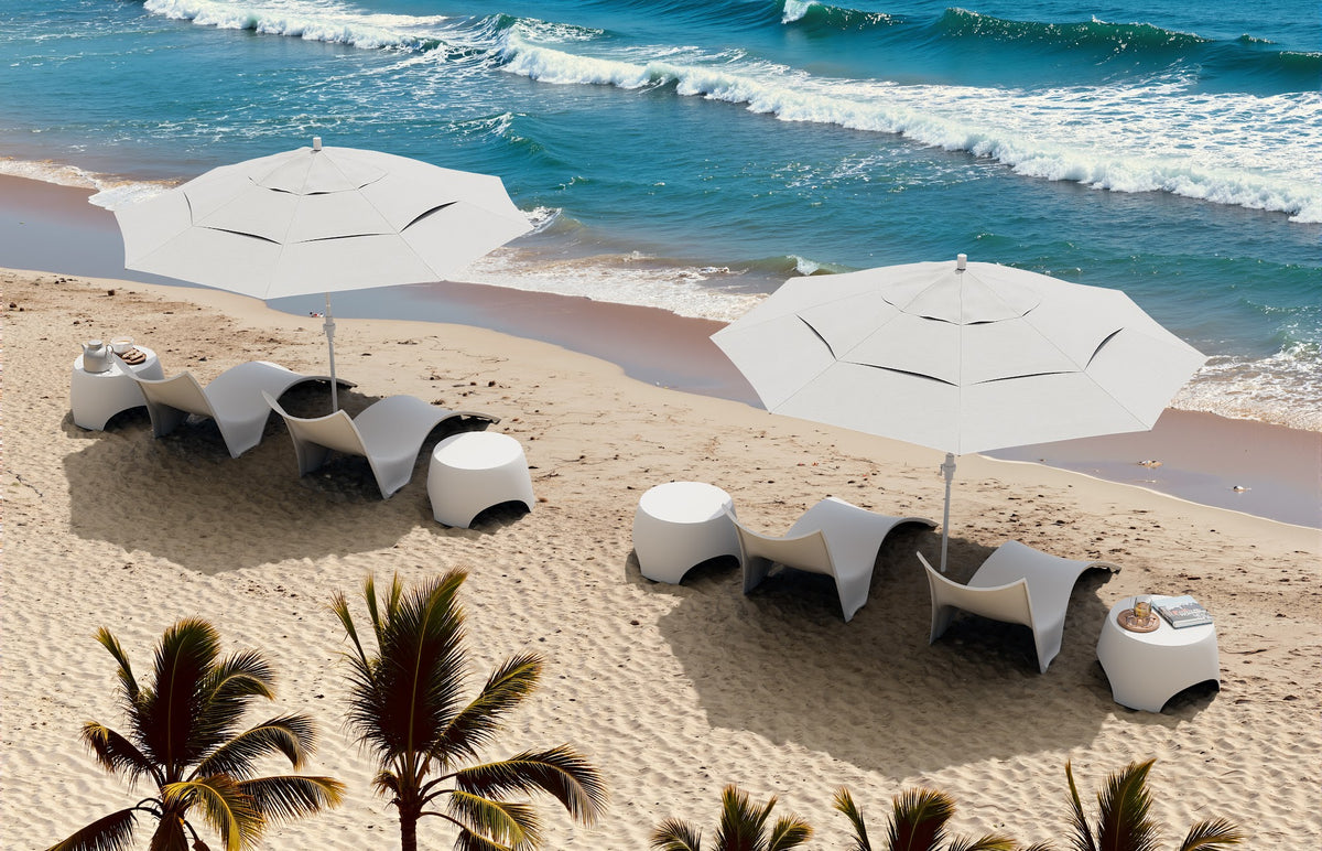 Bondi Sun Lounger White - image 7