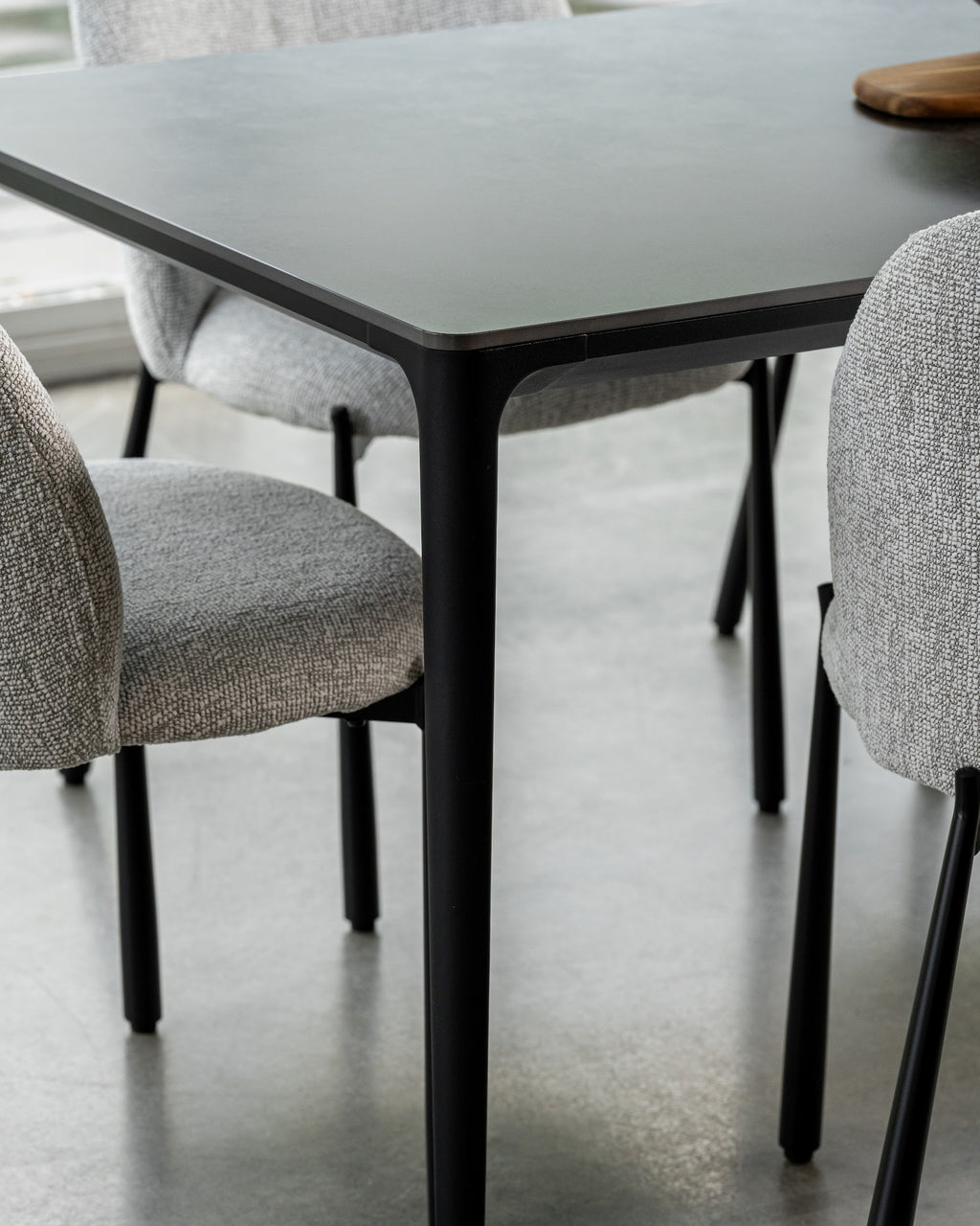 Magnate Dining Table Grey Stone Ceramic - image 20