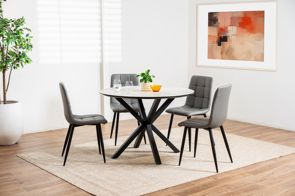 Jack Dining Chair Charcoal (Set of 4) - image 14
