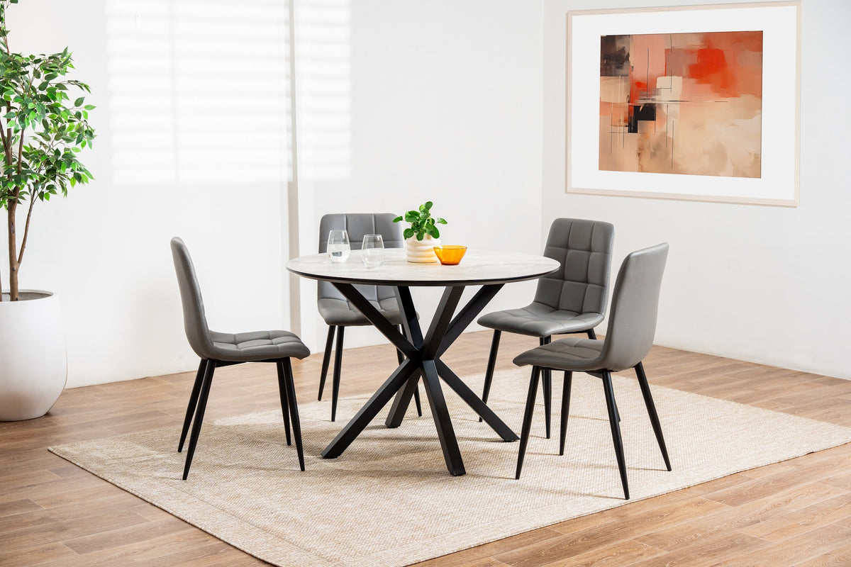 Jack Dining Chair Charcoal (Set of 4) - image 14