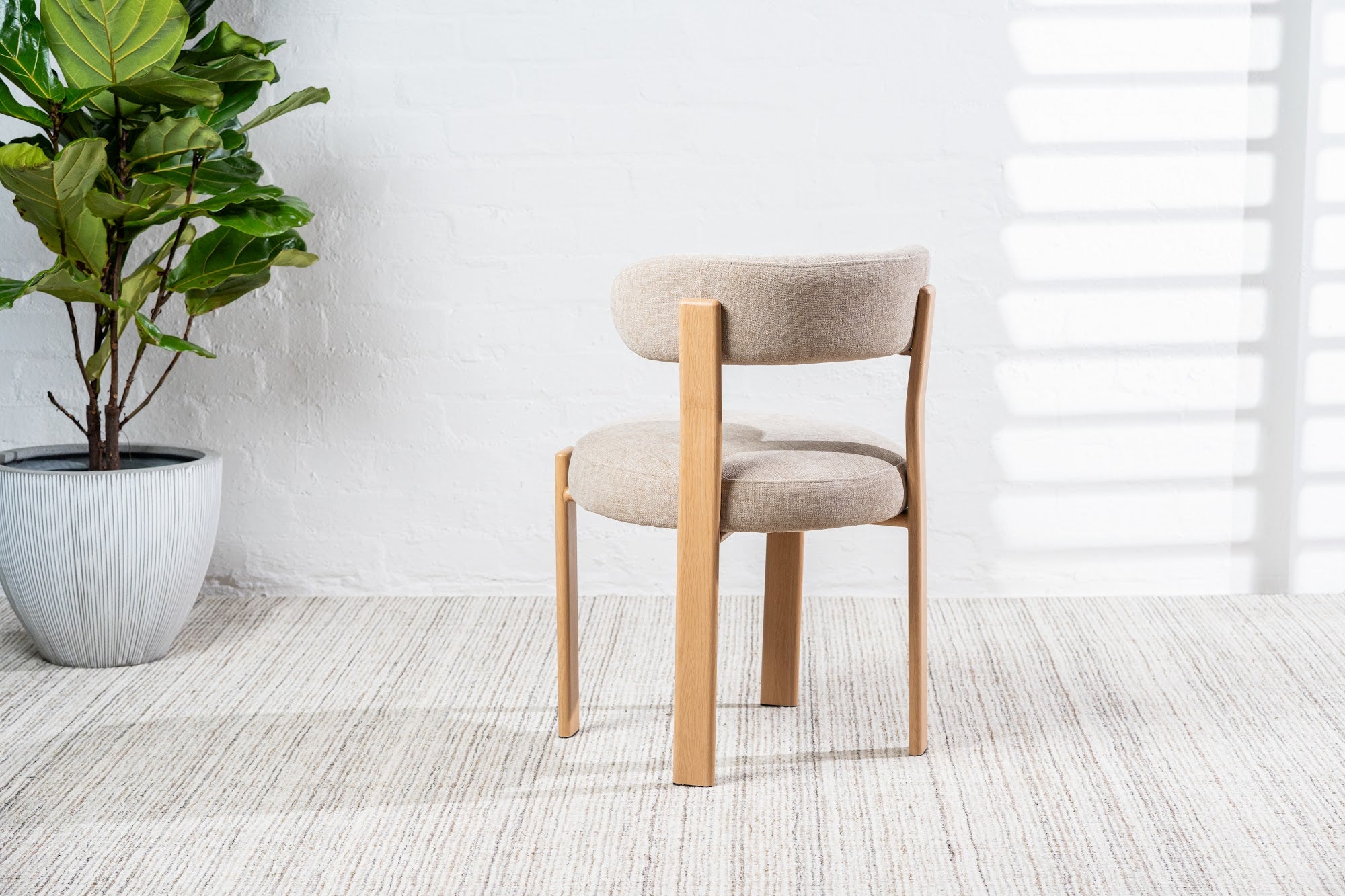 Carmo Dining Chair Beige (Set of 2) - image 5