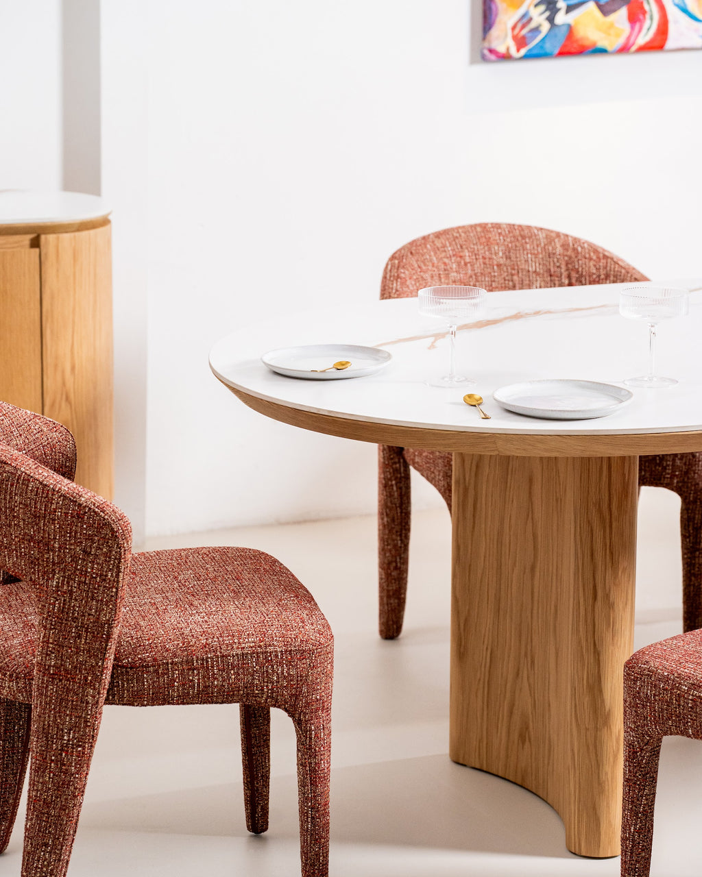 Lucerne Large Dining Table Natural With Ceramic - image 18