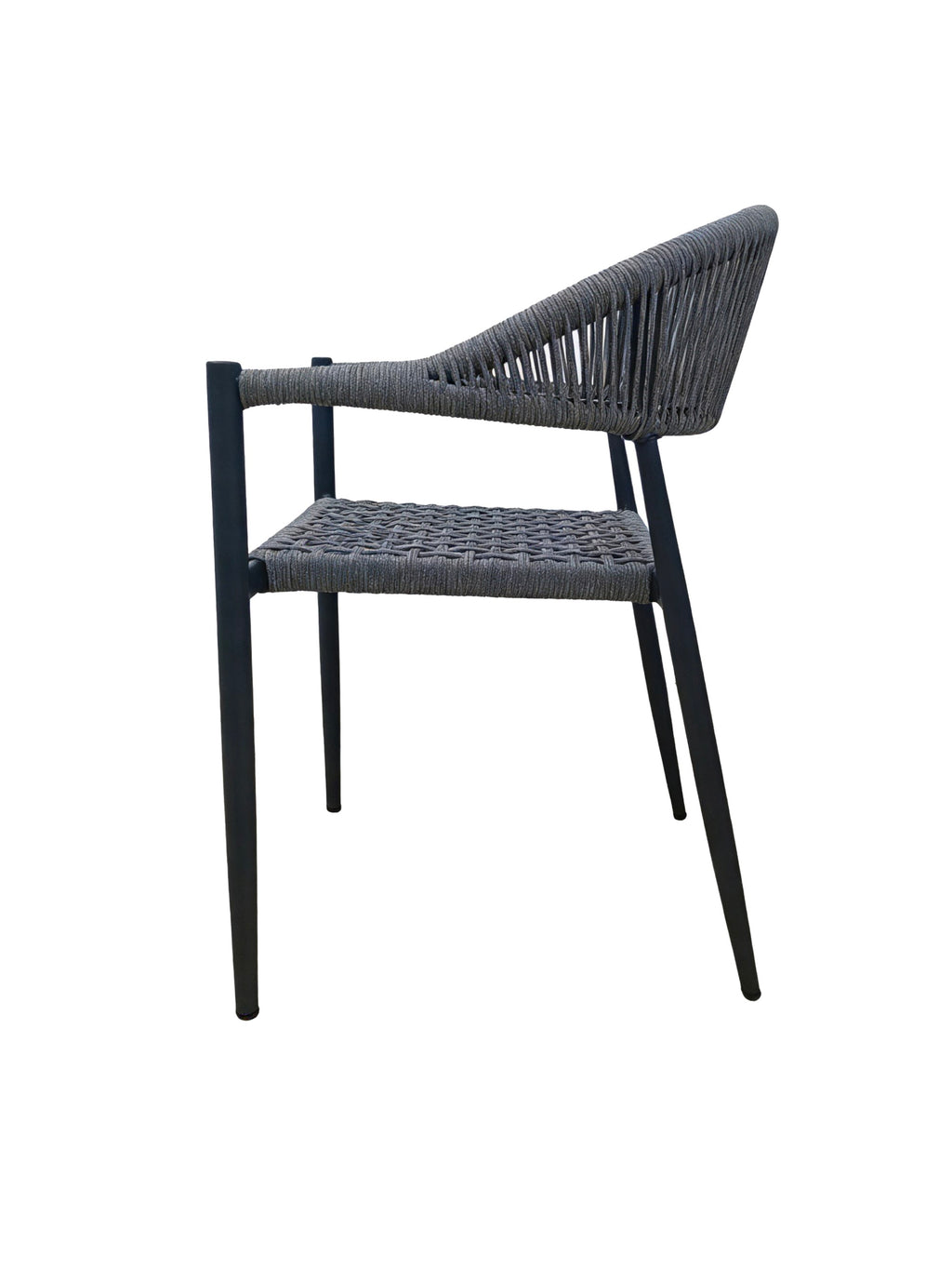 Tobago Dining Chair Charcoal (Set of 2) - image 4