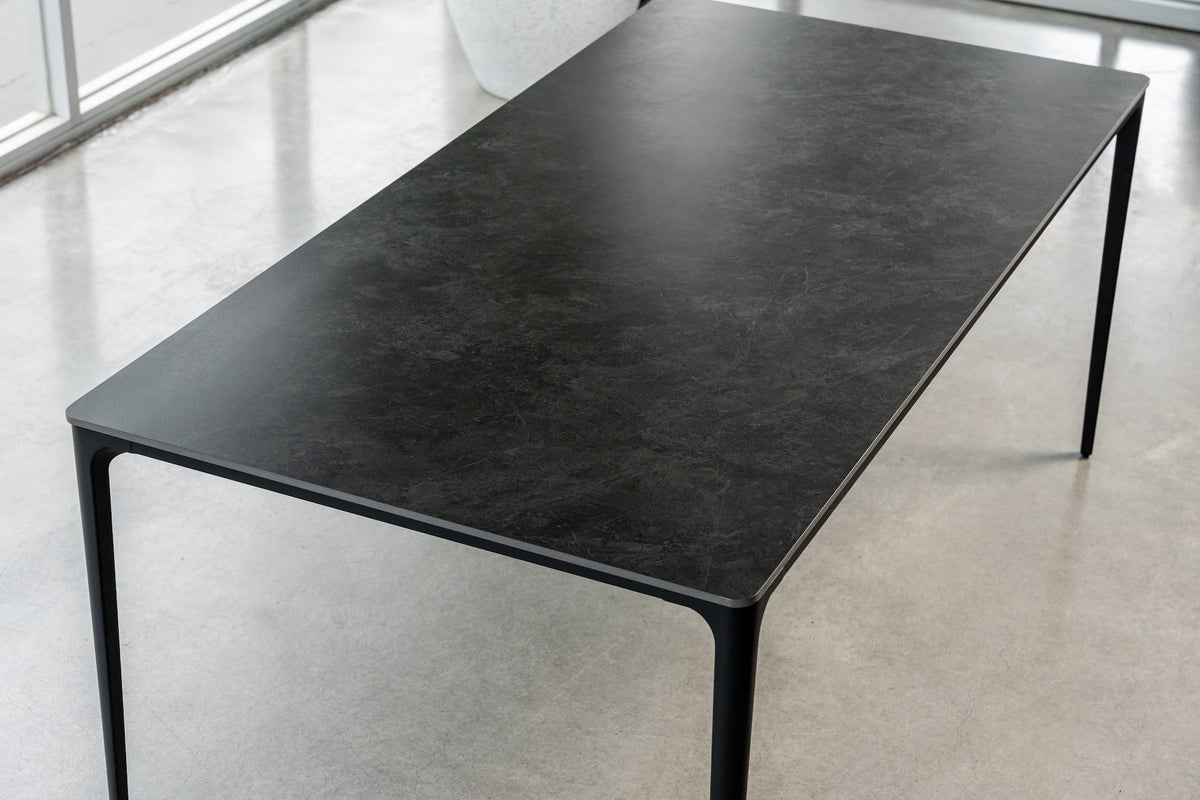 Magnate Dining Table Grey Stone Ceramic - image 4