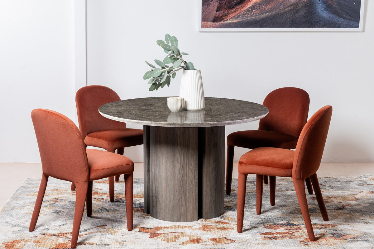 Onasis Dining Chair Rust (Set of 2)