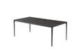 Magnate Large Dining Table Grey Stone Ceramic
