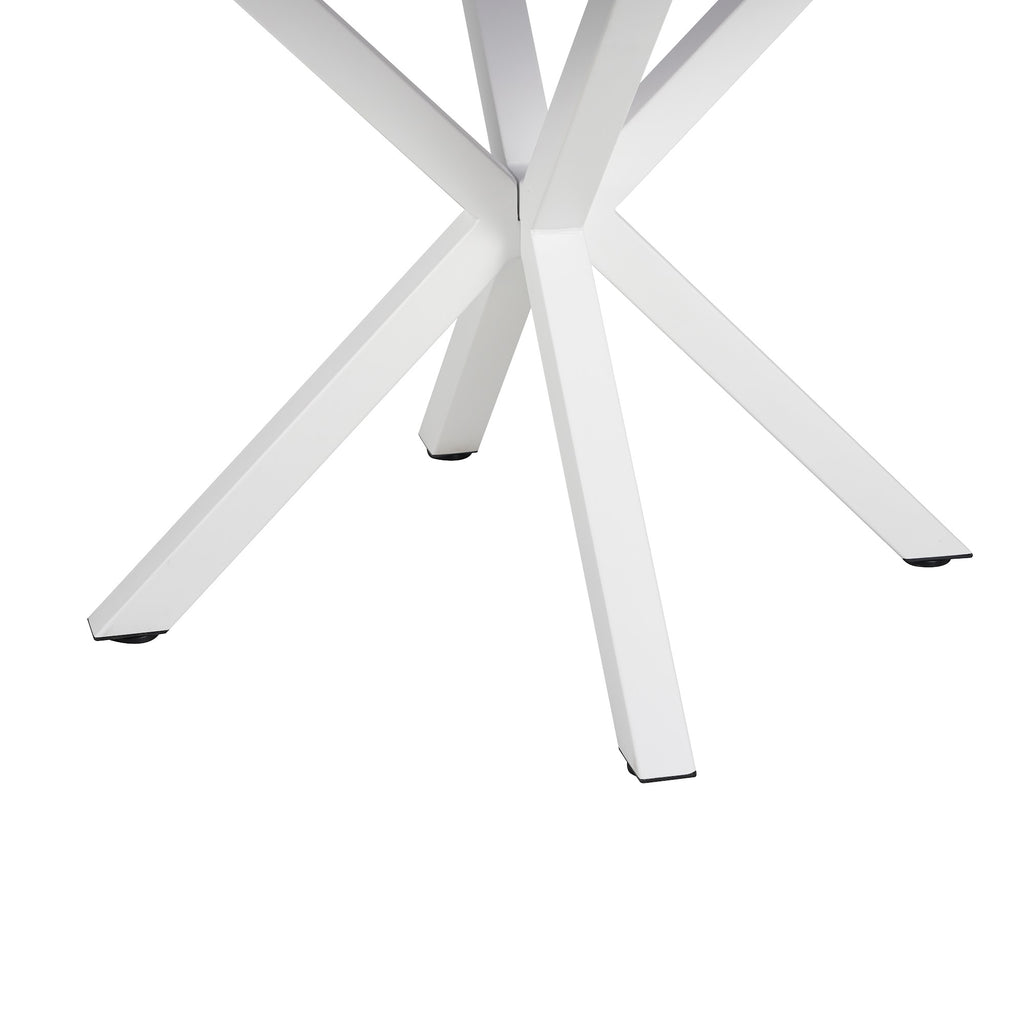 Villa Dining Table White Marble - image 4